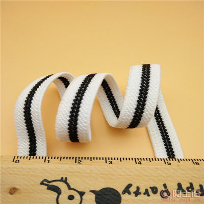 【群越現貨供應1.0公分斜紋彩條松緊帶服裝鞋帽飾品DIY配飾彈力帶QY-CTXWSJ】義烏市群越電子商務商行 - 產品庫